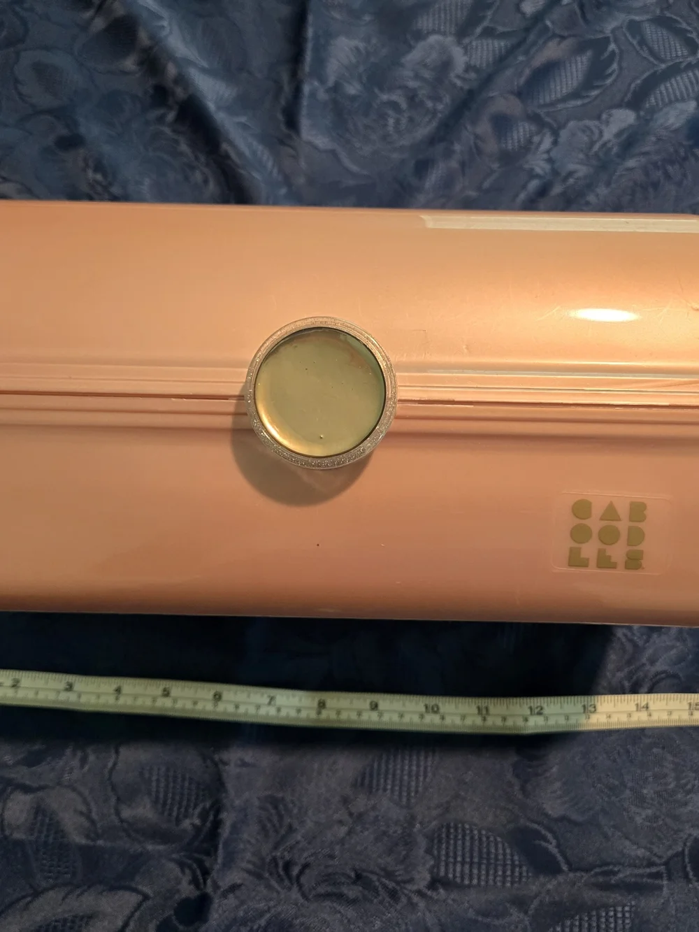 Caboodles Rose-Gold Portable, On The Go Case with Mirror